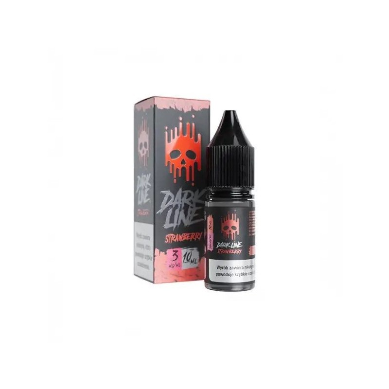Liquid DARK LINE 10ml - Truskawka 3mg | Doctorvape