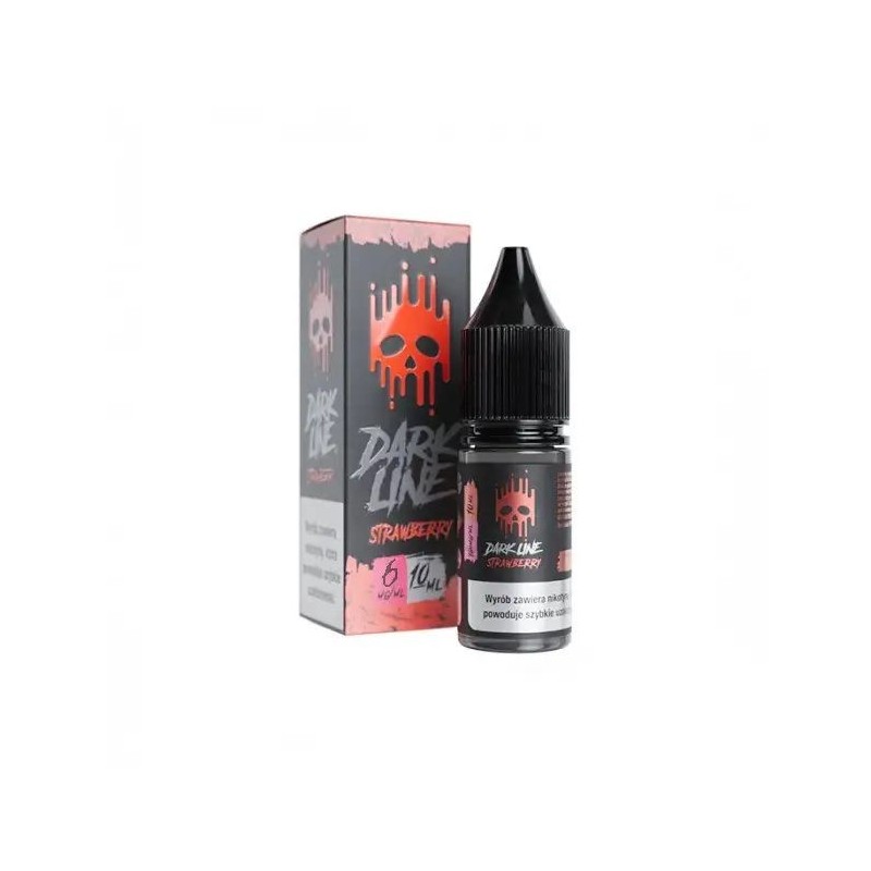 Liquid DARK LINE 10ml - Truskawka 6mg | Doctorvape
