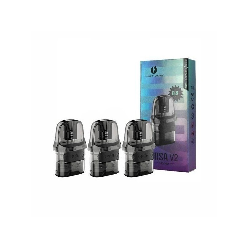 Ursa Nano V2 2.5ml 0.8 Ohm Replacement Cartridge | DoctorVape
