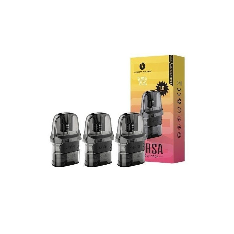Cartouche Ursa Nano V2 2,5 ml 1,0 résistance cartouche | DoctorVape
