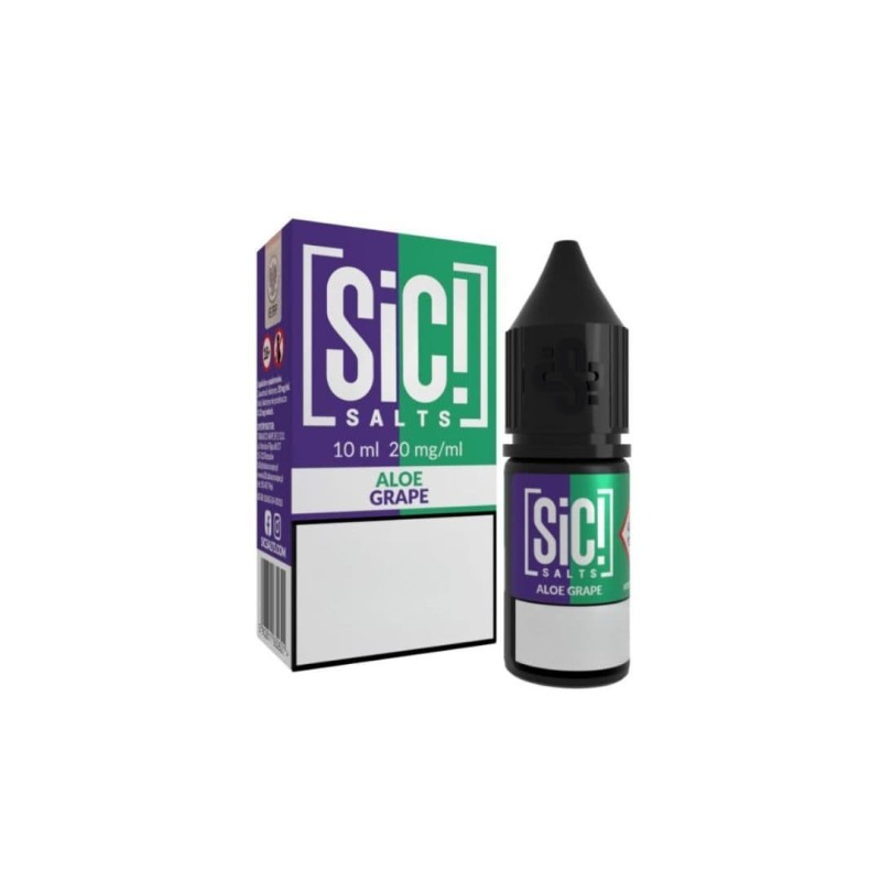 Liquid Sic Salts 10ml - Aloe Raisin 20mg | DoctorVape