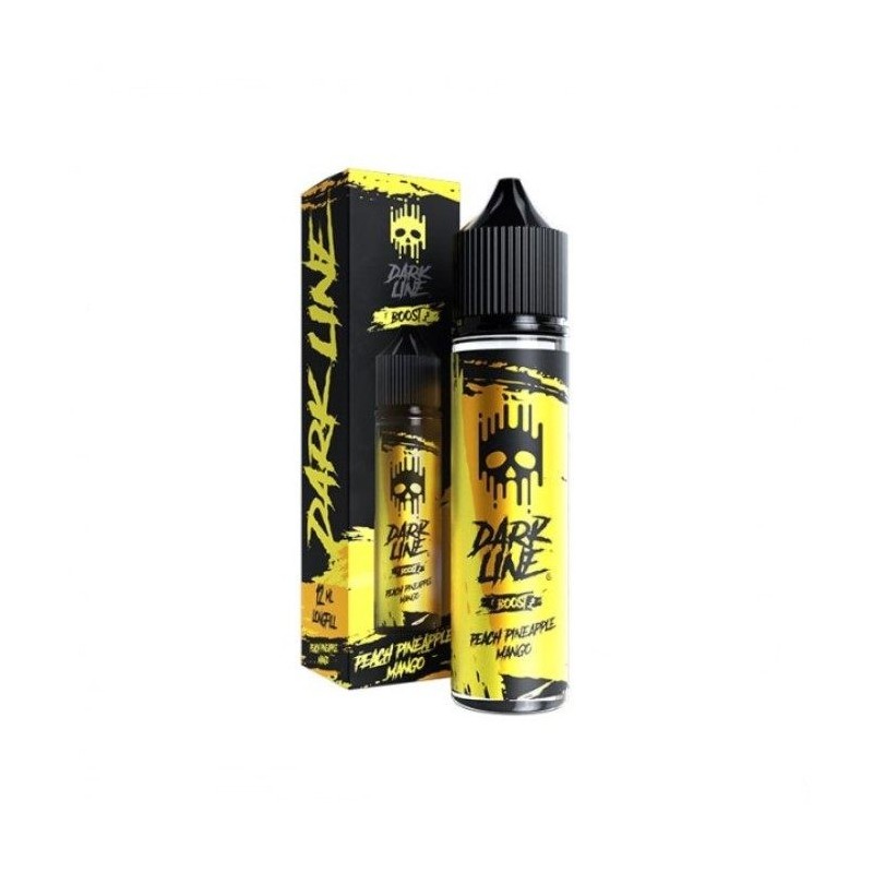 Longfill Dark Line Boost 12/60ml - Peach Pineapple Mango | Doctorvape