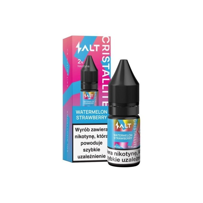 Liquid Crystallite Salt 10ml 20mg - Watermelon Strawberry | DoctorVape