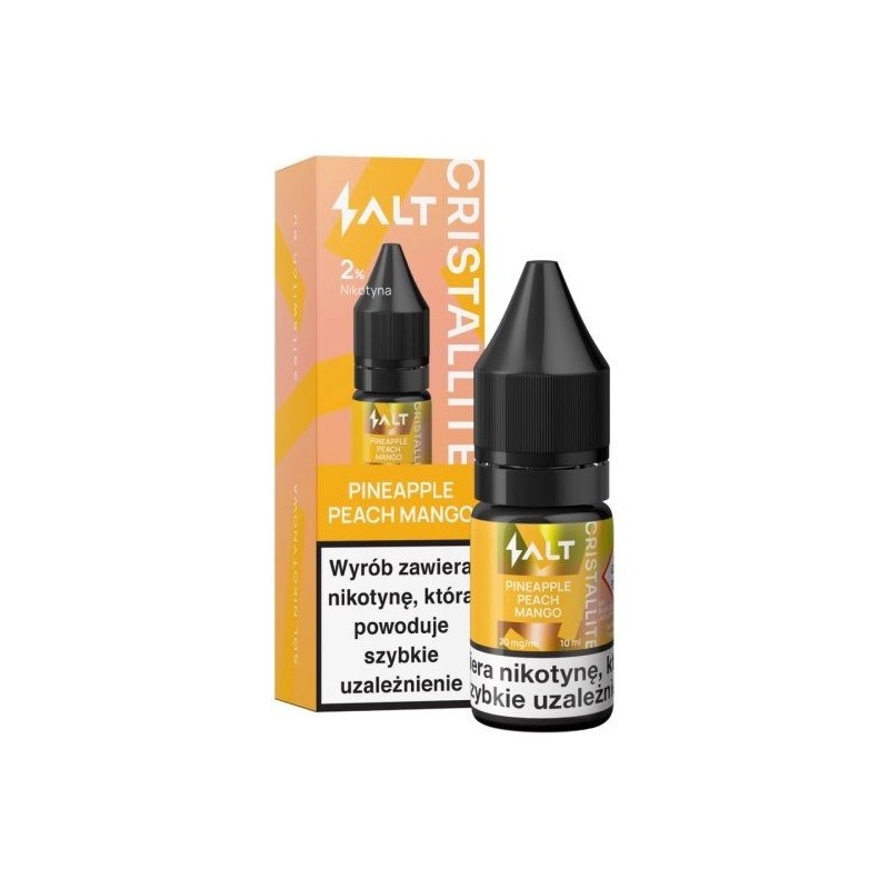 Liquid Crystallite Salt 10ml 20mg - Pineapple Peach Mango | DoctorVape