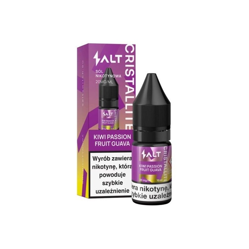 Liquid Crystallite Salt 10ml 20mg - Kiwi Passion Fruit Guava | DoctorVape