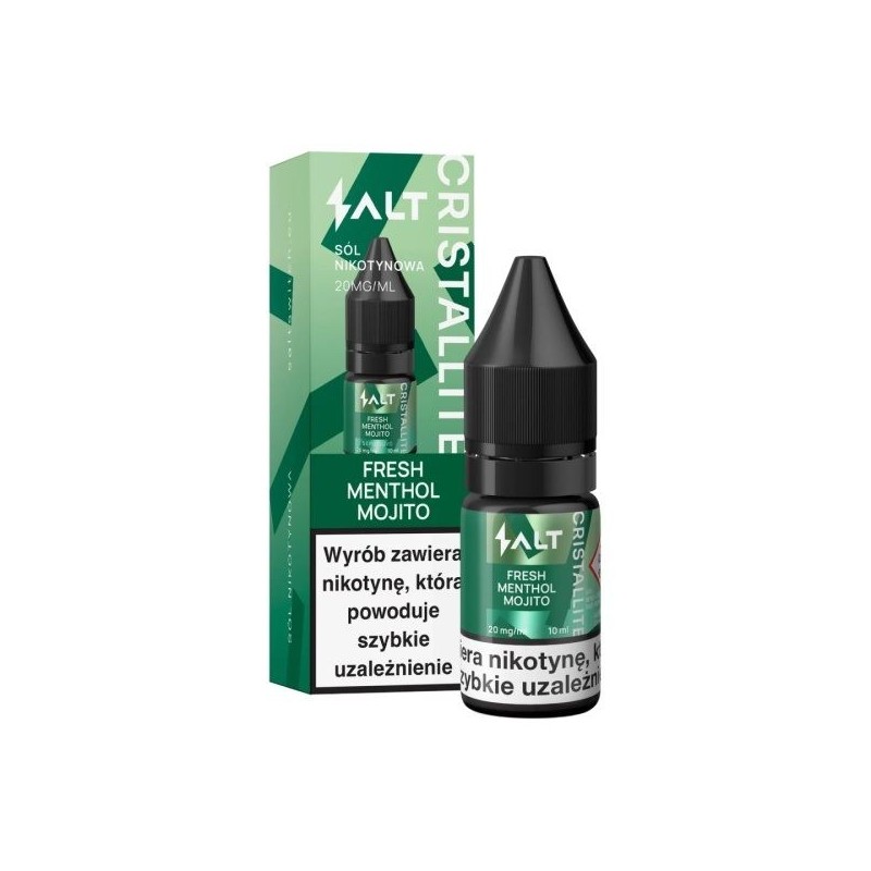 LIQUID CRYSTALLITE Salt 10ml 20mg - Fresh Menthol Mojito | DoctorVape
