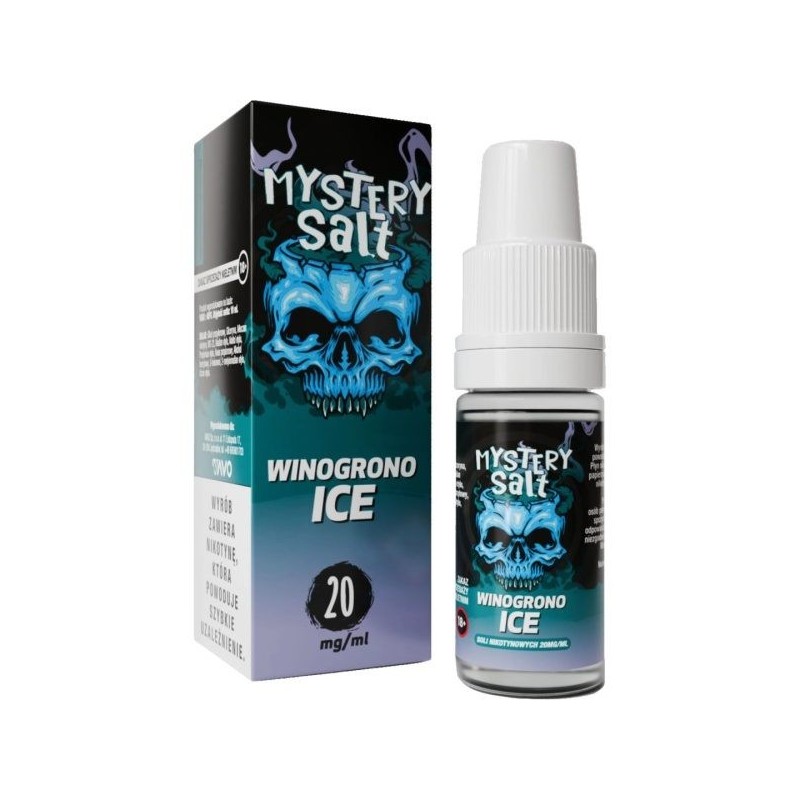 Liquid Mystery Salt - 10ml Grape Ice 20mg | DoctorVape