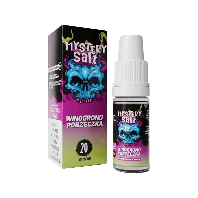 Liquid Mystery Salt - 10ml Grape Currant 20mg | DoctorVape