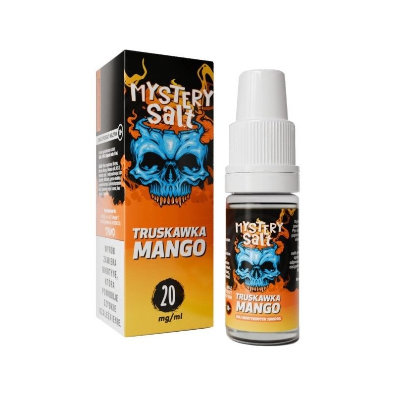 Liquid Mystery Salt - 10ml Strawberry Mango 20mg | DoctorVape