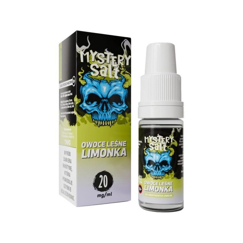 Liquid Mystery Salt - 10ml Owoce Leśne Limonka 20mg