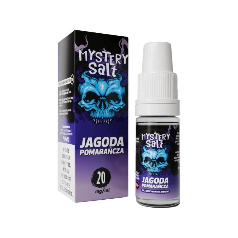 Liquid Mystery Salt - 10ml Jagoda Pomarańcza 20mg