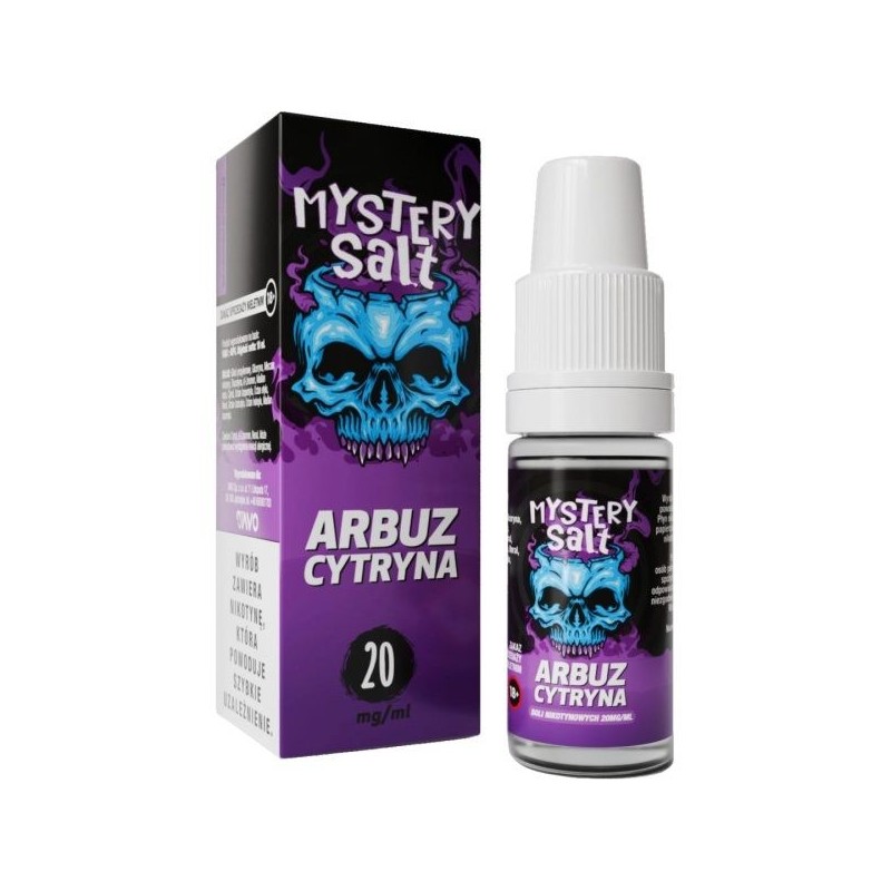 Liquid Mystery Salt - 10ml Watermelon Lemon 20mg | DoctorVape