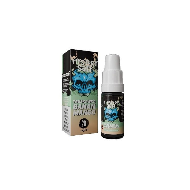 Liquid Mystery Salt - 10ml Strawberry Banana Mango 20mg | DoctorVape