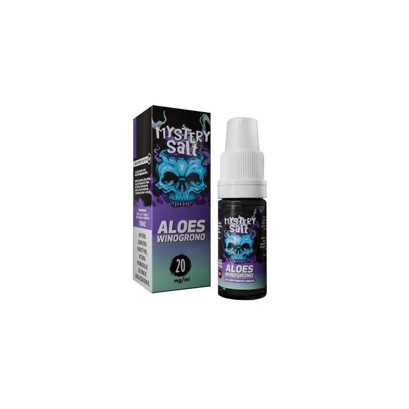 Liquid Mystery Salt - 10ml Aloe Grape 20mg | DoctorVape