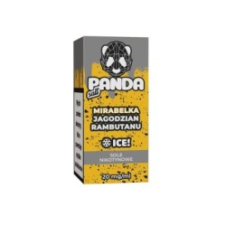 Liquid PANDA Salt 10ml - Mirabelle Blueberry Rambutan 20mg | DoctorVape