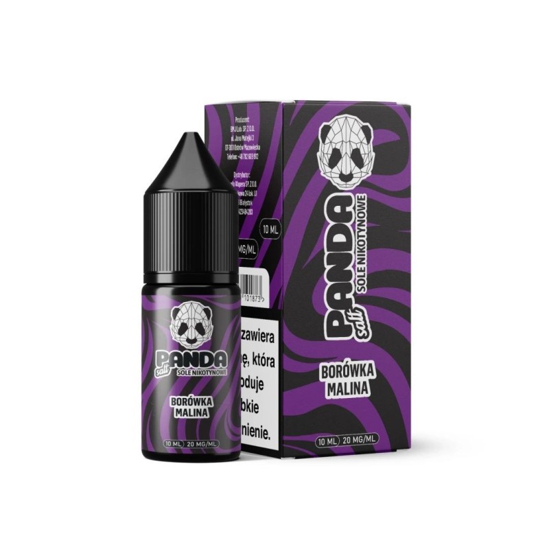 Liquid PANDA Salt 10ml - Blueberry Raspberry 20mg | Doctorvape