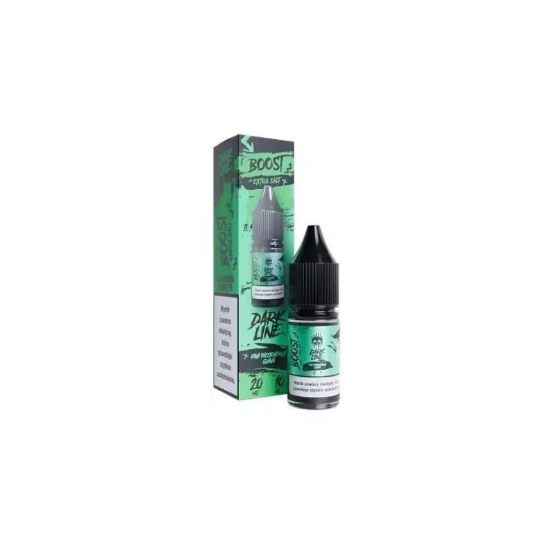 Liquid DARK LINE Boost Salt 10ml - Kiwi Passionfruit Guava 20mg