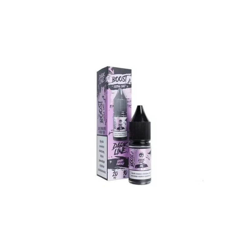 Liquid DARK LINE Boost Sel 10ml - Énergie Raisin 20mg | DoctorVape