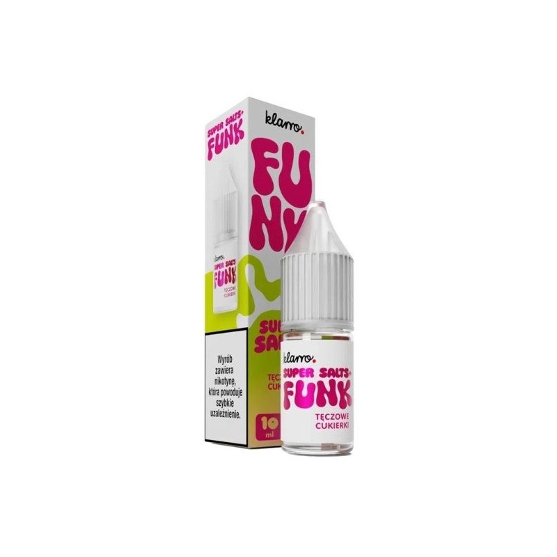 Liquid Klarro Funk Super Salts+ - Bonbons Arc-en-ciel | DoctorVape