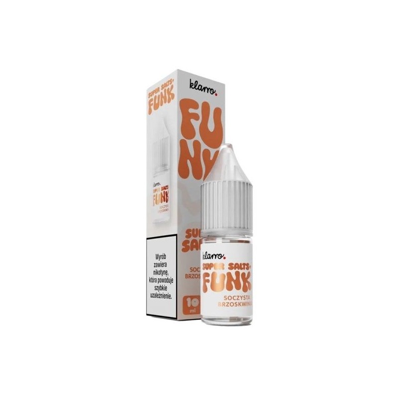 Liquid Klarro Funk Super Salts+ - Pêche Juteuse | DoctorVape