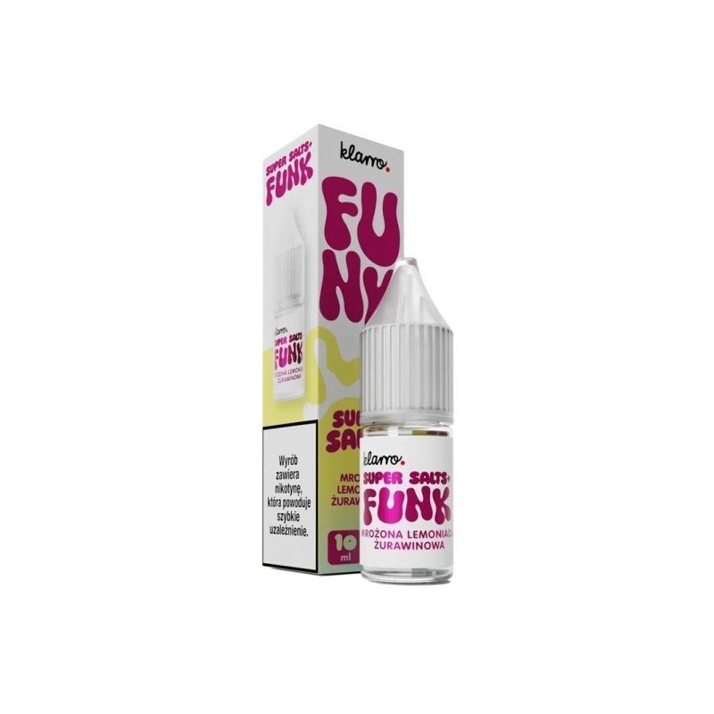 Liquid Klarro Funk Super Salts+ - Mrożona Lemoniada Żurawinowa