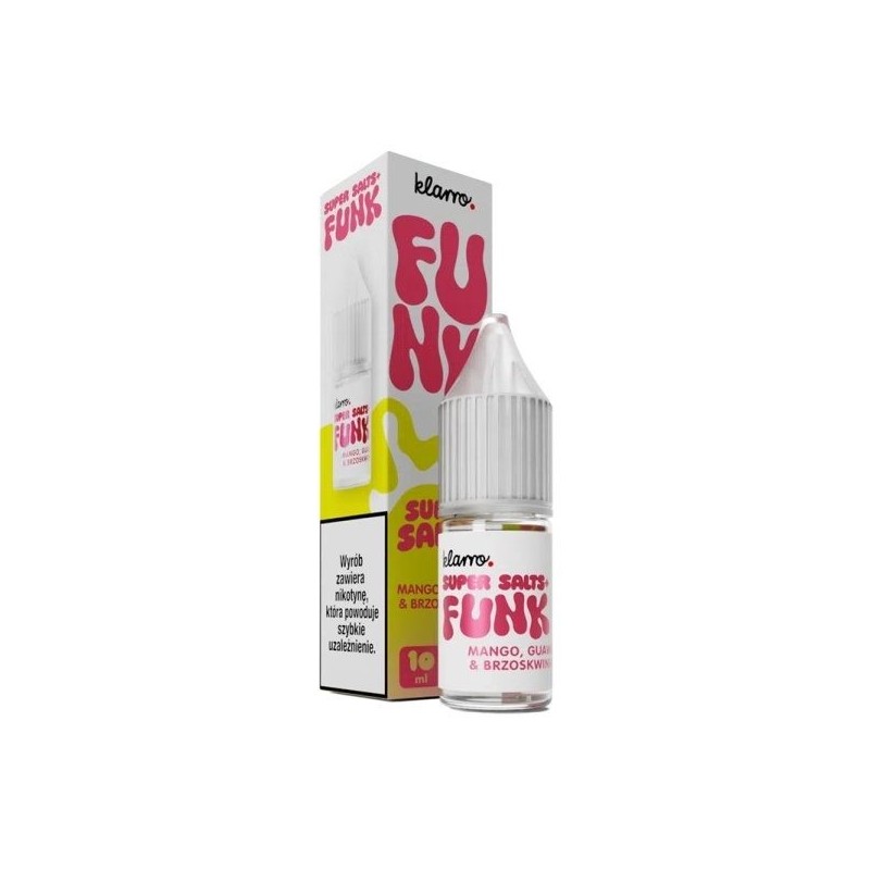 Liquid Klarro Funk Super Salts+ - Mango Guawa & Brzoskwinia