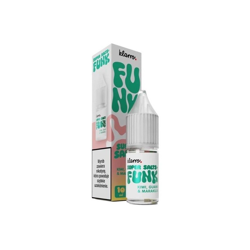 Liquid Klarro Funk Super Salts+ - Kiwi Guava & Passion Fruit | DoctorVape