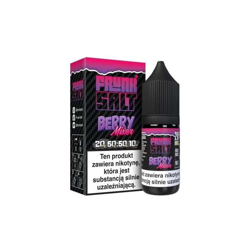 Liquid Frunk Salt 20mg 10ml - Myrtille Cerise Canneberge | Doctorvape