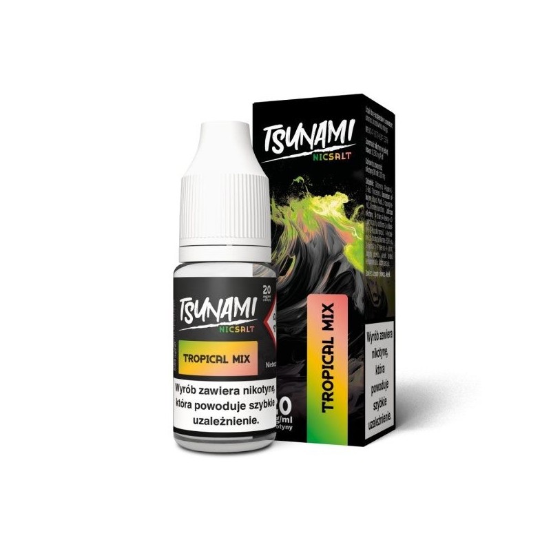 Liquid Tsunami NicSalt - 10ml Mélange Tropical 20mg | DoctorVape