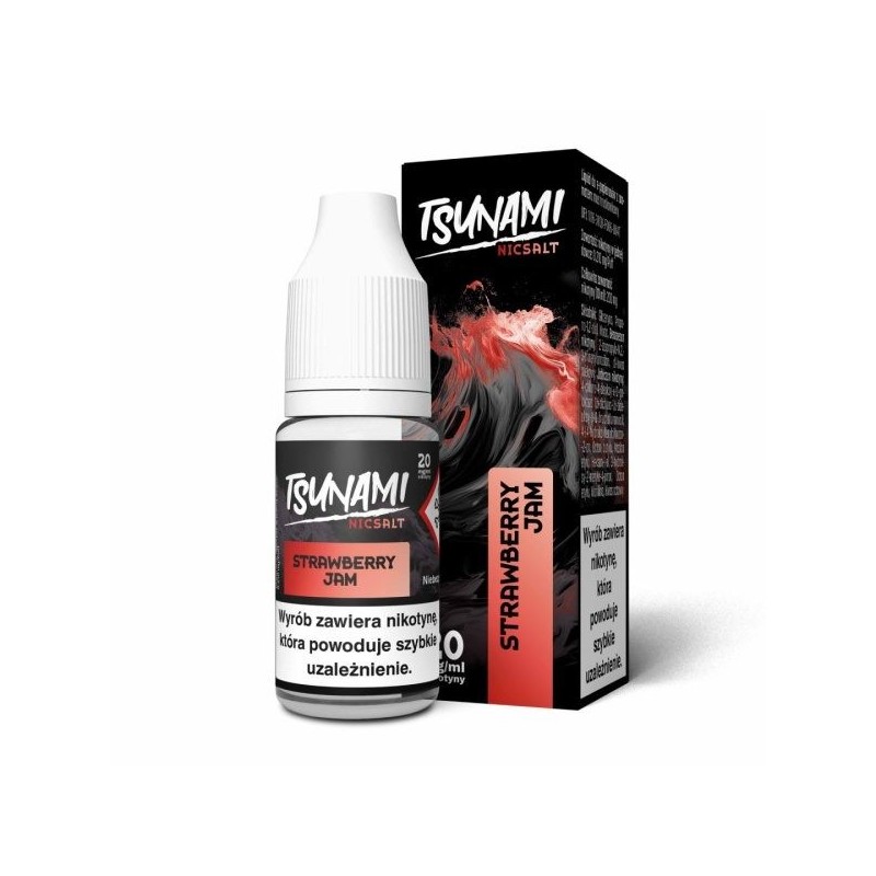 Liquid Tsunami NicSalt - 10ml Confiture de Fraise 20mg | DoctorVape