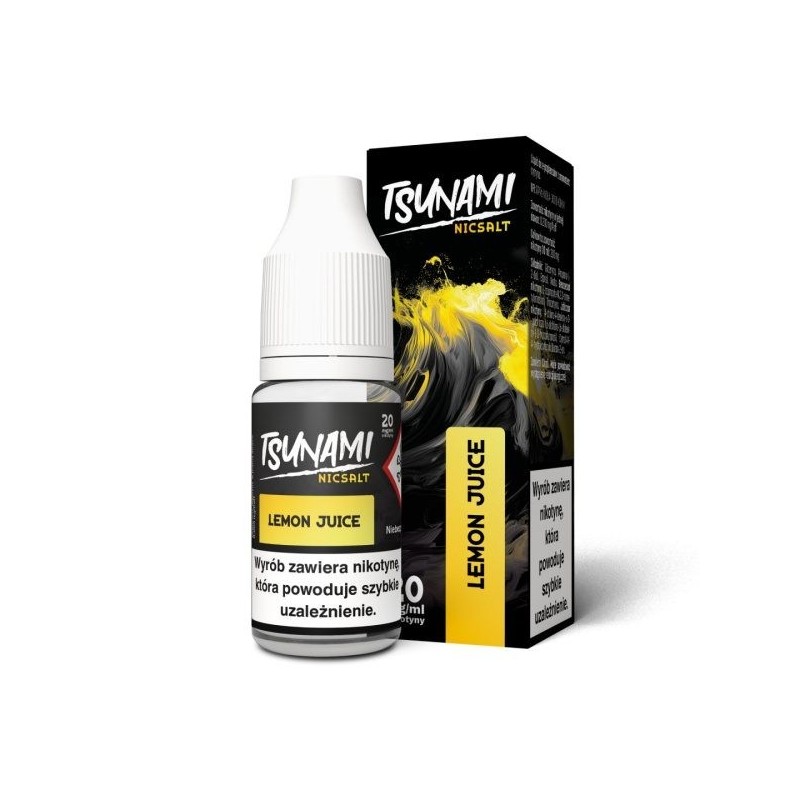 Liquid Tsunami NicSalt - 10ml Jus de Citron 20mg | DoctorVape