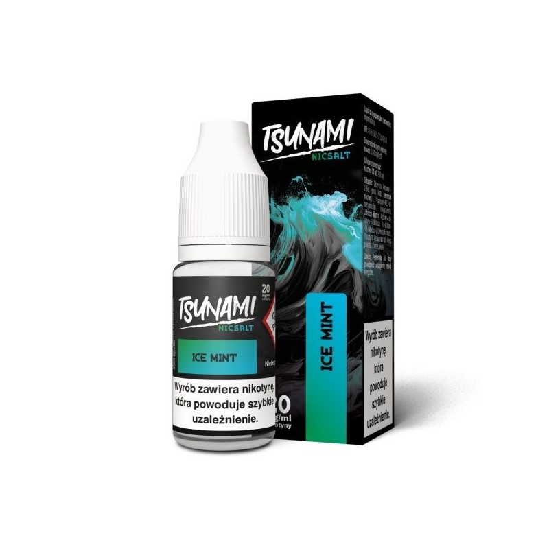 Liquid Tsunami NicSalt - 10ml Menthe Glacée 20mg | DoctorVape