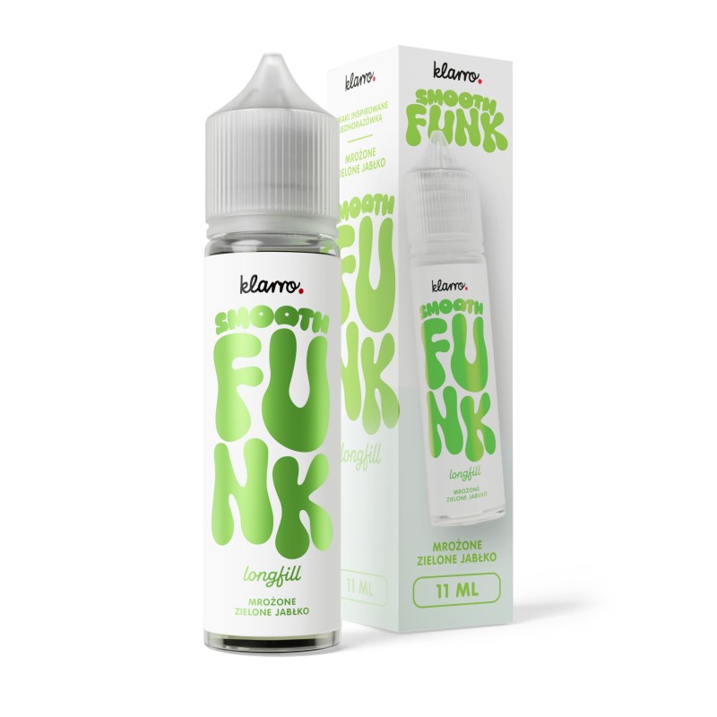 Longfill Klarro Smooth Funk 11/60ml - Pomme Verte Glacée | DoctorVape