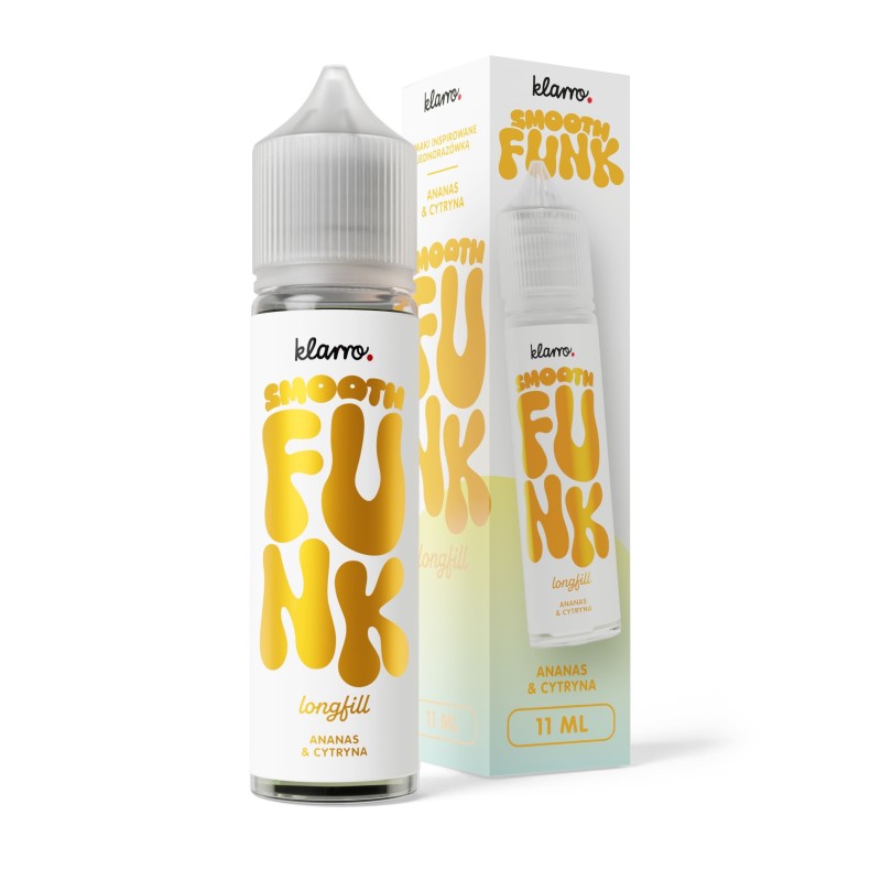 Longfill Klarro Smooth Funk 11/60ml - Pineapple & Lemon | DoctorVape