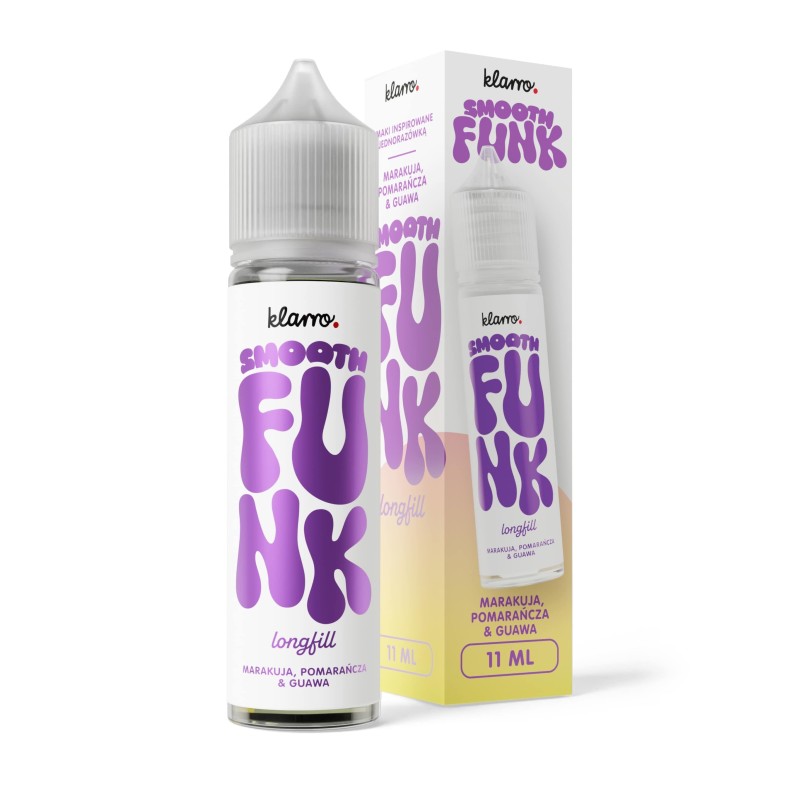 Longfill Klarro Smooth Funk 11/60ml - Passion Fruit Orange & Guava | DoctorVape