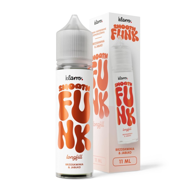 Longfill Klarro Smooth Funk 11/60ml - Pêche & Pomme | DoctorVape