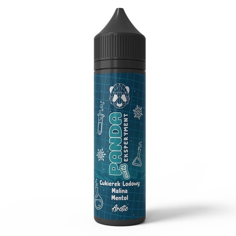 Longfill Dragon X Panda Eksperyment 10/60ml - Cukierek Lodowy Malina Menthol