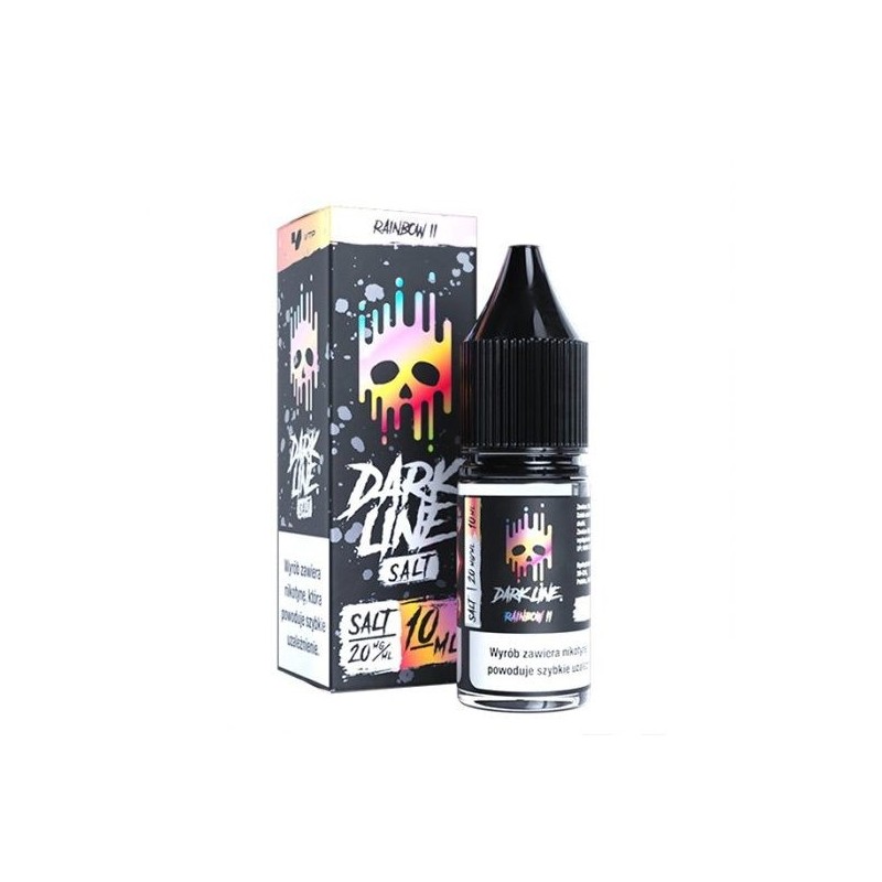 Liquid DARK LINE Salt 10ml - Rainbow II 20mg | DoctorVape