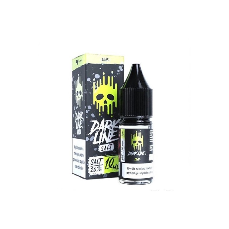 Liquid DARK LINE Salt Nicotine E-Liquid 10ml - Lime 20mg | DoctorVape