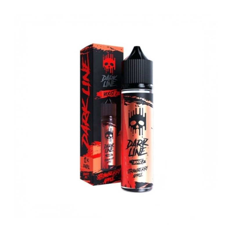 Longfill Dark Line Boost 12/60ml - Fraise Pomme | DoctorVape