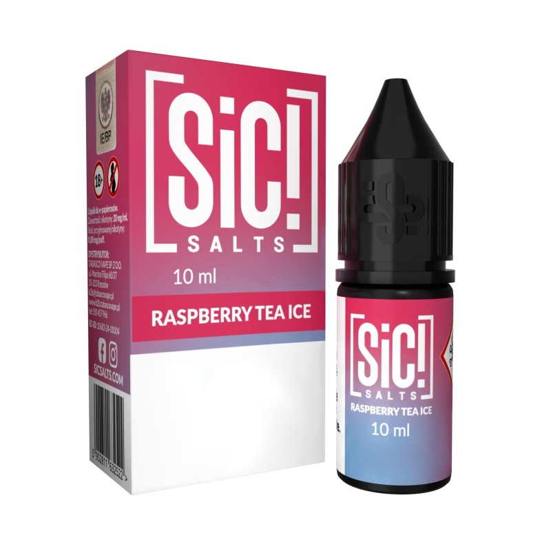 Liquid Sic Salts 10ml - Framboise Thé Glacé 20mg | DoctorVape