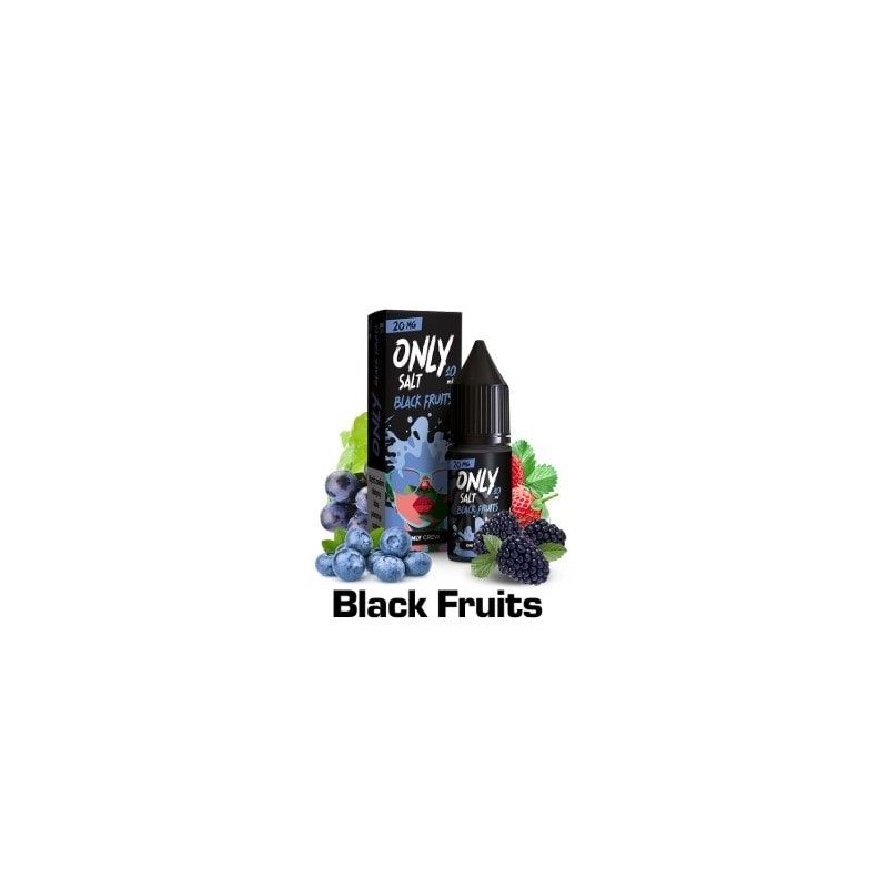 Liquid Only Salt 10ml - Fruits Noirs 20mg | DoctorVape