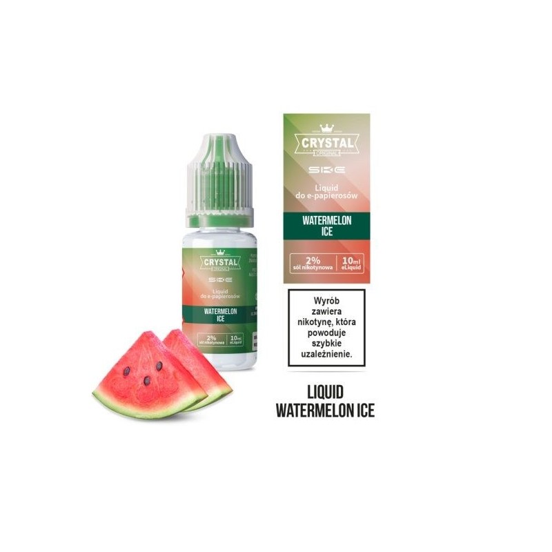 Liquid Crystal Salt - Pastèque Glacée 20 mg - 10 ml | DoctorVape