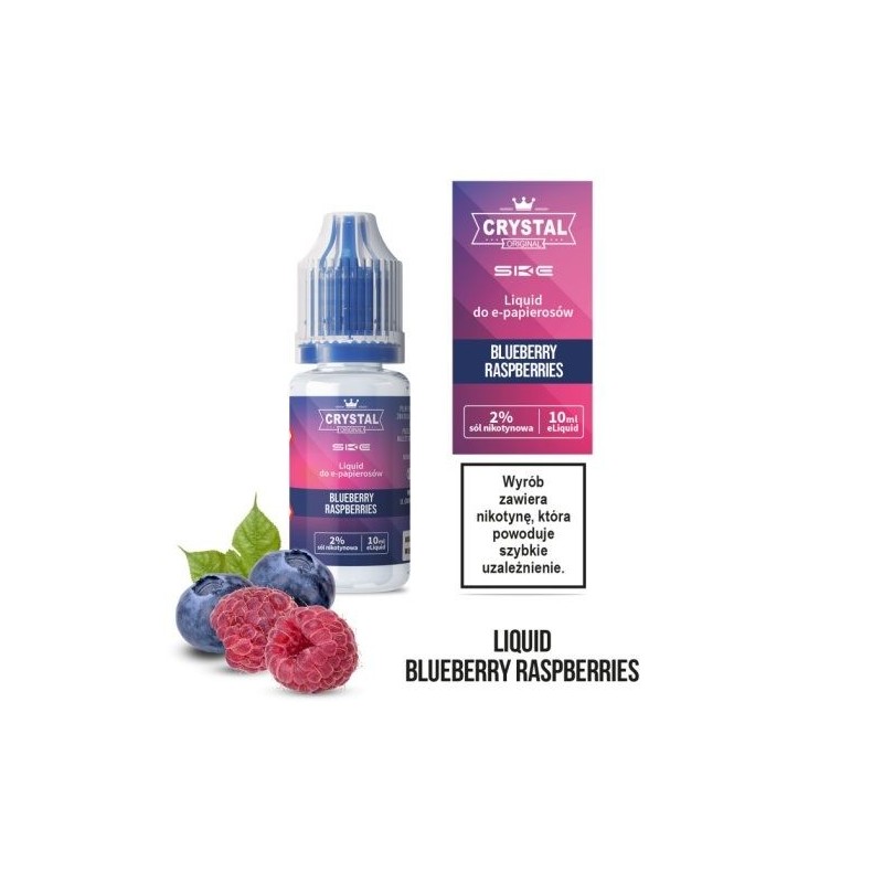 Sel de Cristal Liquide - Myrtille Framboises 20 mg - 10 ml | DoctorVape