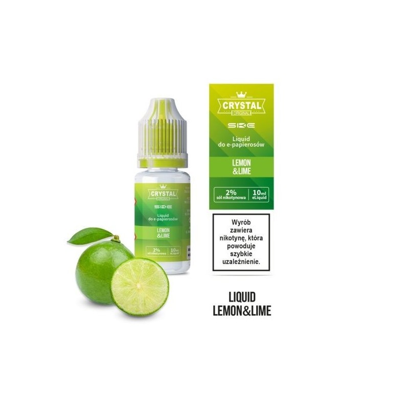 Liquid Crystal Salt - Lemon Lime 20 mg - 10 ml