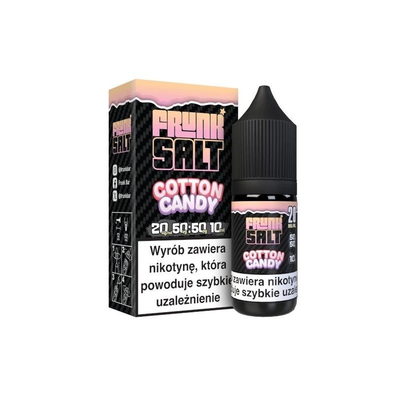 Liquid Frunk Salt 20 mg 10 ml - Cotton Candy