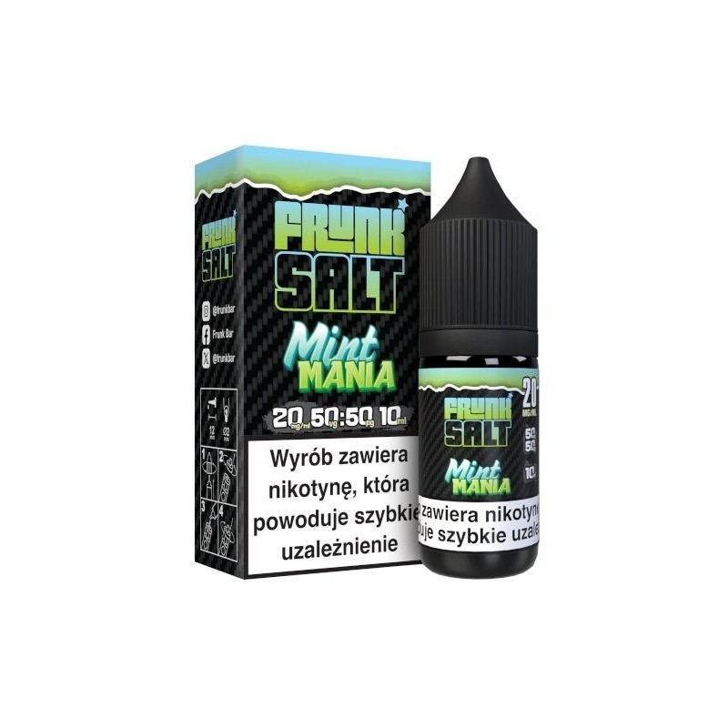 Liquid Frunk Salt 20 mg 10 ml - Mint Mania