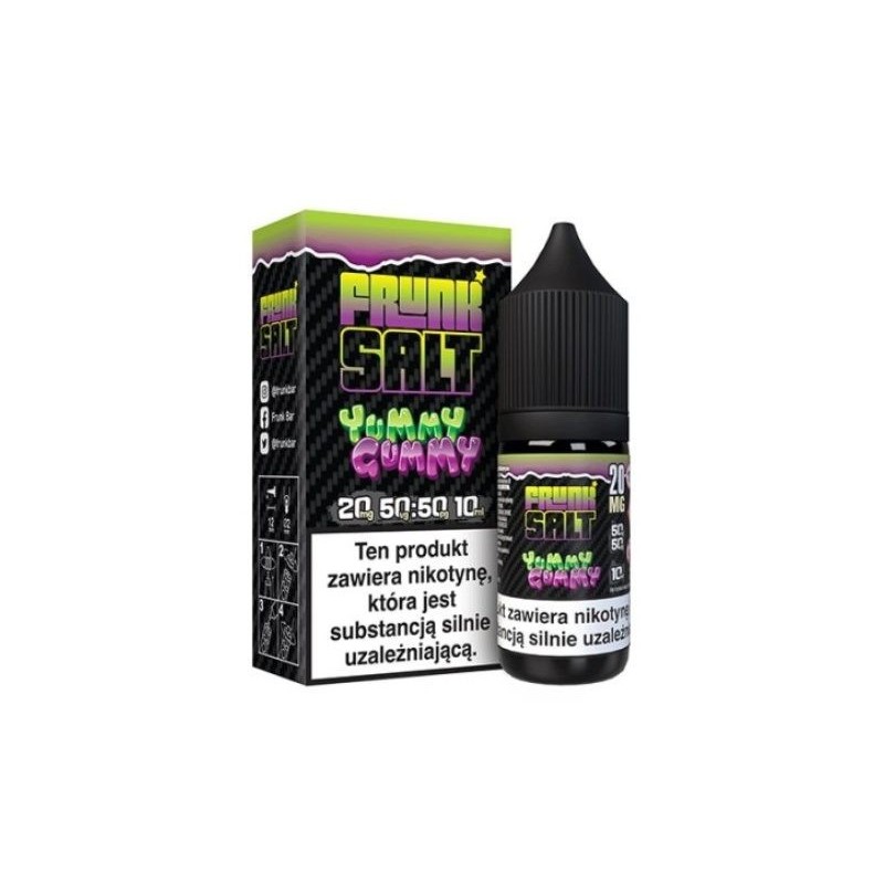 Liquid Frunk Salt 20 mg 10 ml - Délicieux Gomme | DoctorVape
