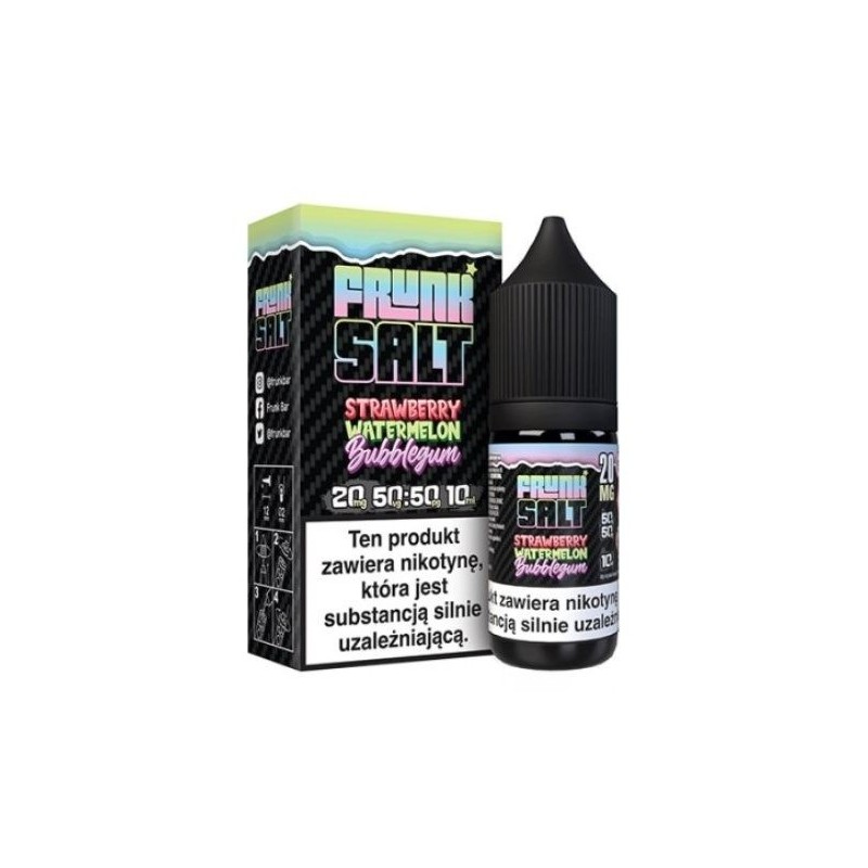 Liquid Frunk Salt 20 mg 10 ml - Fraise Pastèque Bubble-gum | DoctorVape