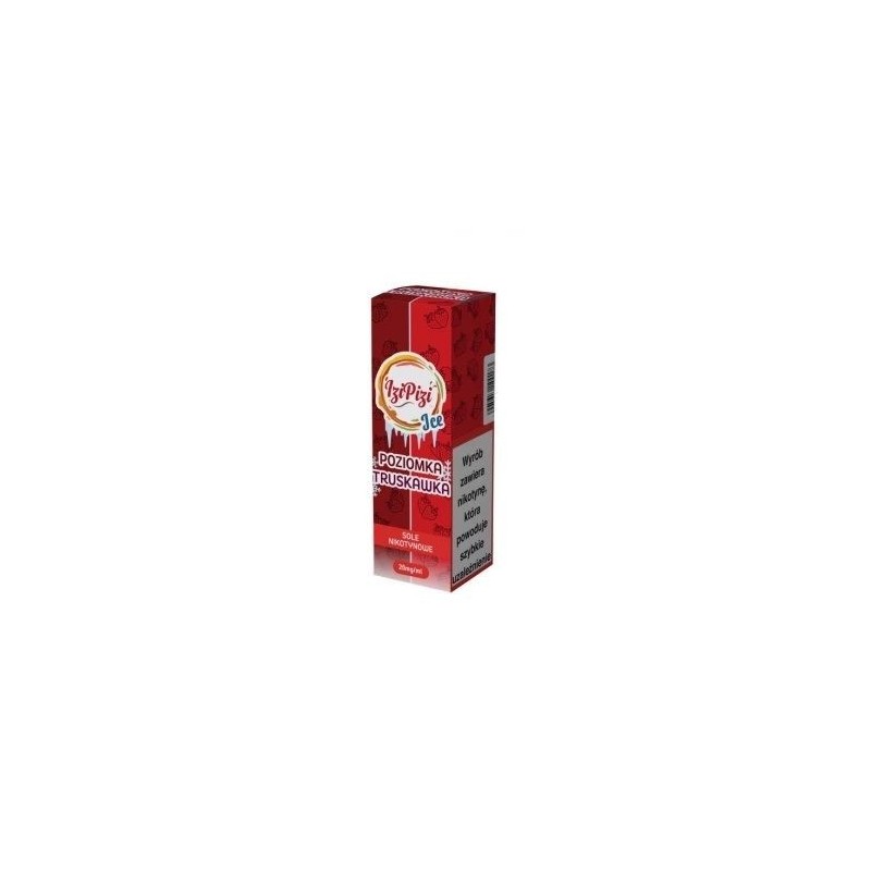 Liquid Izi Pizi Salt 10 ml - Fraise Fraise des Bois Glacé 20 mg | DoctorVape